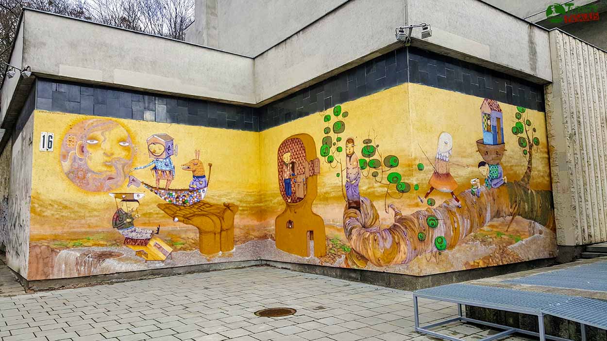 Kaunas graffiti - paveikslų galerija
